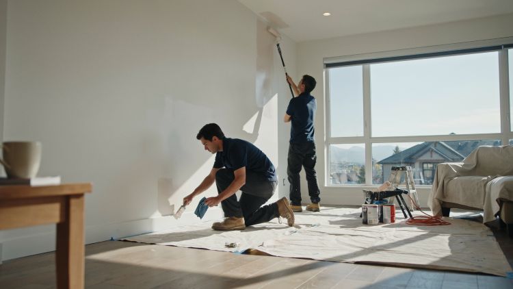 residential interior paintings NW Calgary